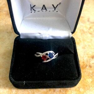 Kay Jewelers Couple’s Color Stone Ring Representing January and September